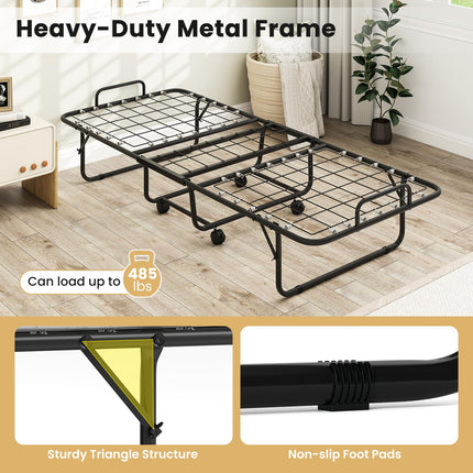 Dreamade Folding Bed with Mattress for Adults