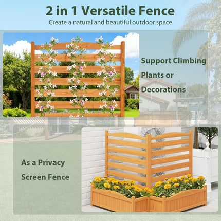 Dreamade Air Conditioner Fence Outdoor