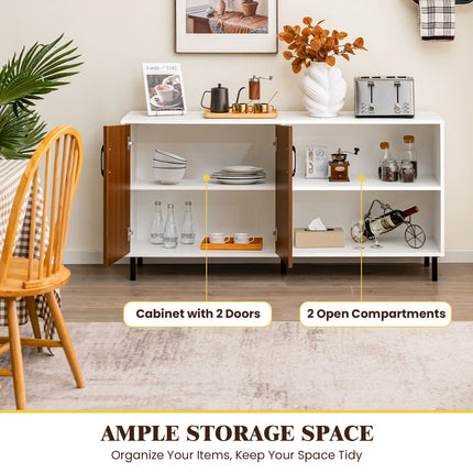 Dreamade Buffet Sideboard, Modern Storage Cabinet