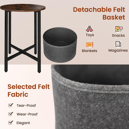 Dreamade Round End Table