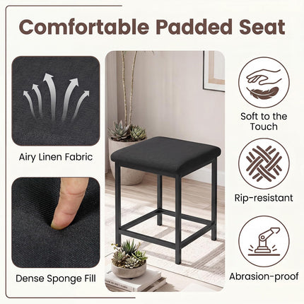 Dreamade Space-Saving Kitchen Table and Chairs Set for 4