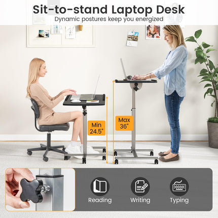 Dreamade Mobile Standing Desk