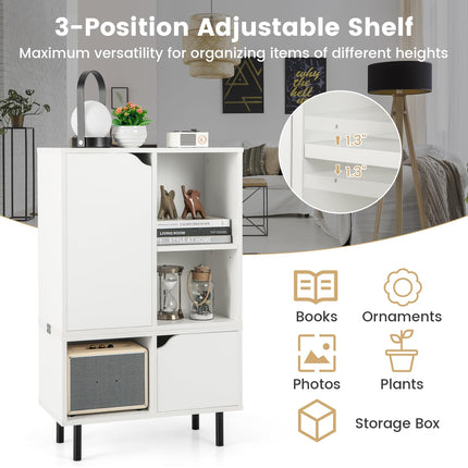 Dreamade 5 Cube Stackable Bookcase