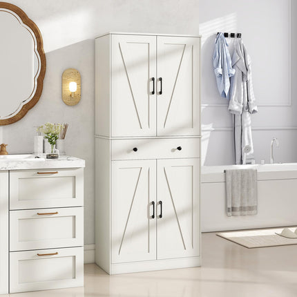 Dreamade 72" Tall Kitchen Pantry Cabinet for Living Room