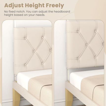 Dreamade Upholstered Headboard for Full/Queen/King Size Bed