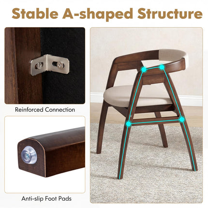 Dreamade Modern Mid Century Accent Chairs
