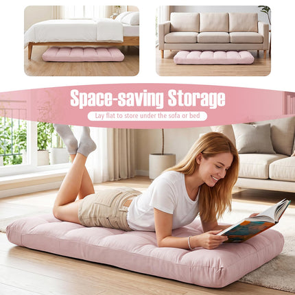 Dreamade Floor Sofa Chair with 14 Adjustable Position