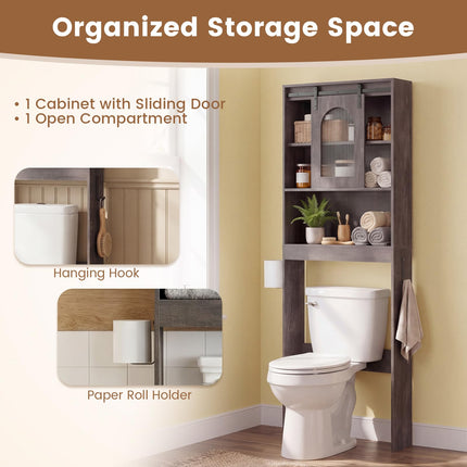 Dreamade Over The Toilet Storage Cabinet