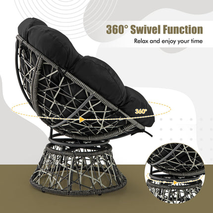 Dreamade Swivel Oversized Living Room Chair