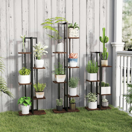 Dreamade 3 PCS Plant Stand Indoor Set