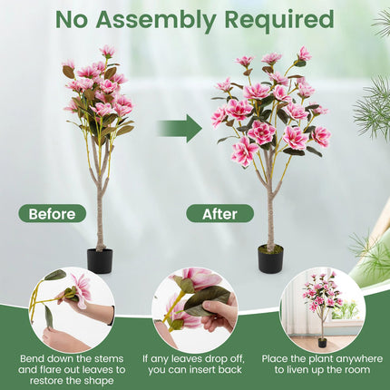 Dreamade 51” Artificial Magnolia Tree