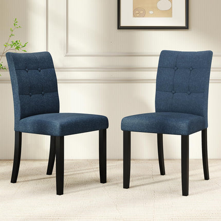 Dreamade Upholstered Dining Chairs Set for Restaurant