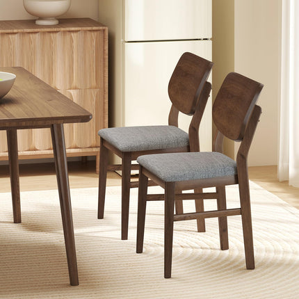 Dreamade Wooden Dining Chairs Set
