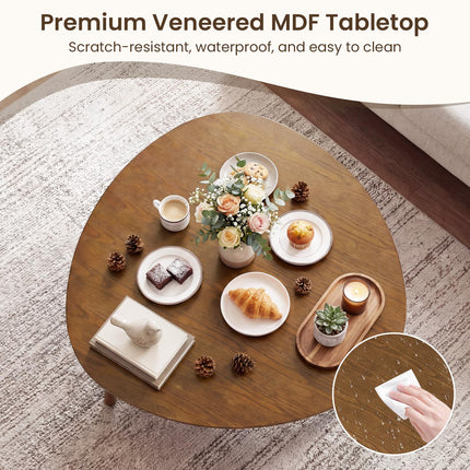 Dreamade 35.5-Inches Round Dining Table for 4