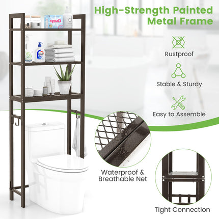 Dreamade Over The Toilet Storage Shelf