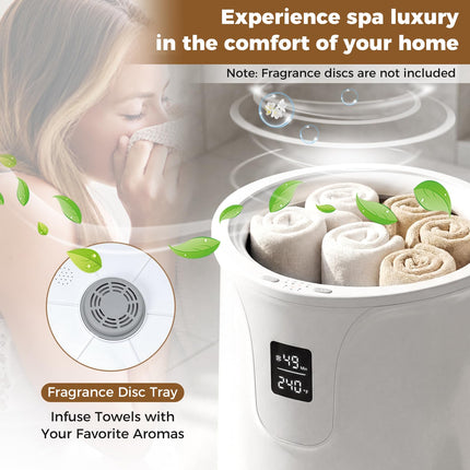 Dreamade Large Towel Heater Bucket w/Adjustable Timer