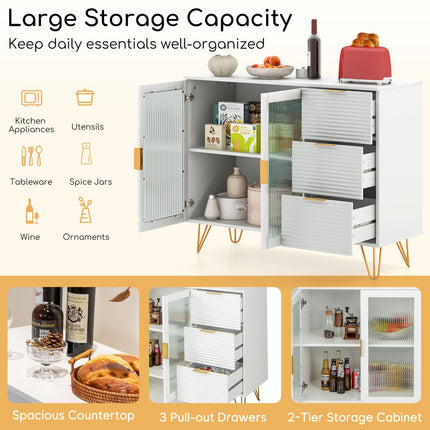 Dreamade Buffet Cabinet with Storage