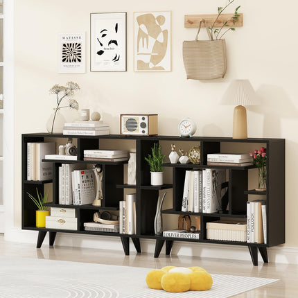 Dreamade 3 Tier Geometric Bookshelf