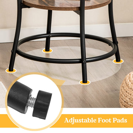Dreamade Round End Table Set