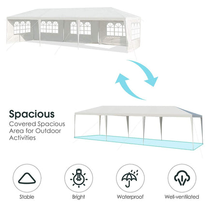 DREAMADE Party Tent, 10' x 30' Event Canopy Tent