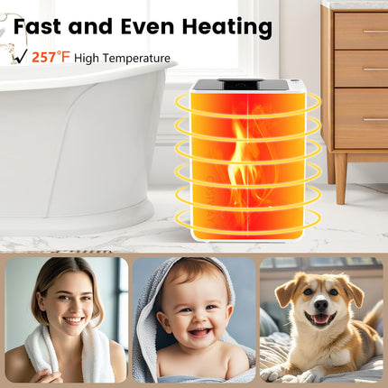 Dreamade Towel Warmer for Bathroom, 23L Luxury Towel Warmer Bucket with LED Screen
