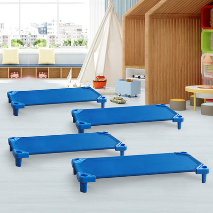 Dreamade 6 PCS/4 PCS Stackable Daycare Cot for Kids