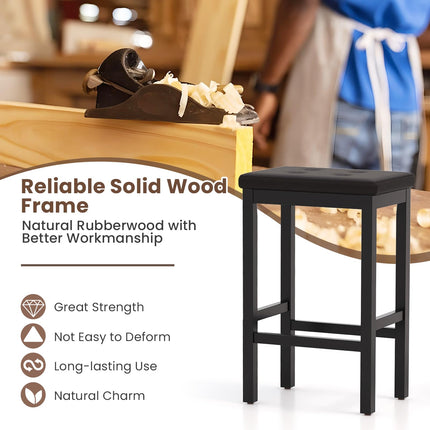 Dreamade 24" Bar Stools Set