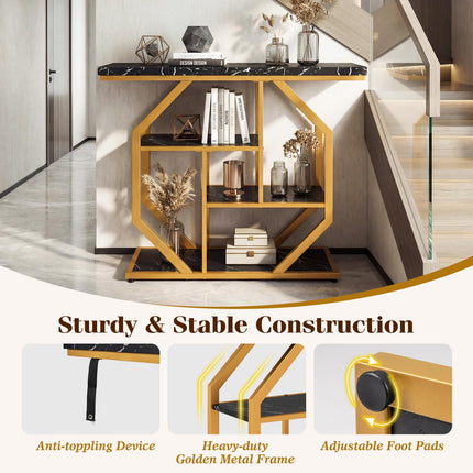 Dreamade 40 Inches Console Table for Living Room