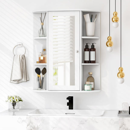 Dreamade Medicine Cabinet, Bathroom Wall Cabinet with Mirror