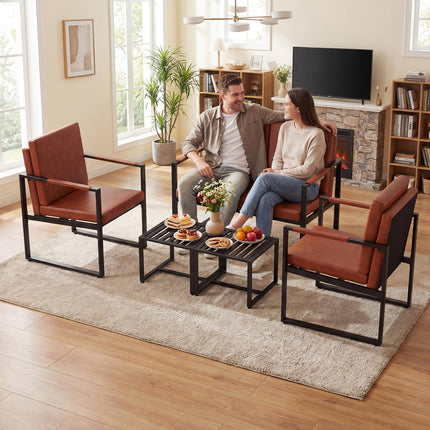 Dreamade Modern Loveseat Sofa 2 Seater Small Couch