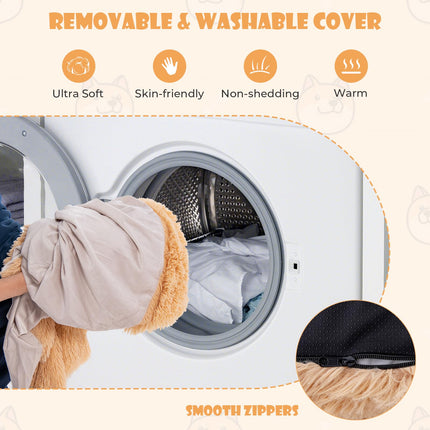 Dreamade Human Dog Bed - 71" x 45" Large Human Size Dog Bed for Adult