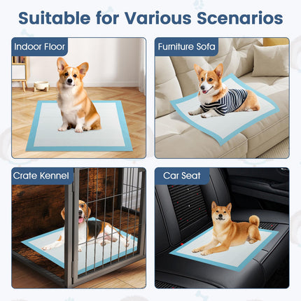 Dreamade Dog Pee Pads 150/300 Count 30" x 30" Training Pads for Medium to Large Dogs