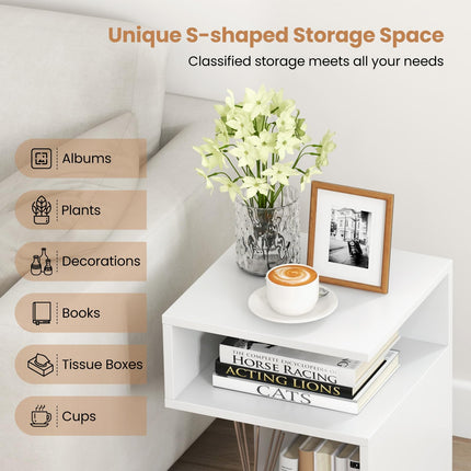 Dreamade 3-Tier Side Table