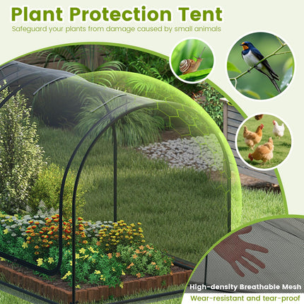 Dreamade 98” x 48” x 48” Tunnel Crop Cage