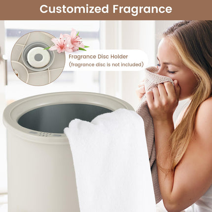 Dreamade 23L Tower Warmer Bucket - Luxury Spa Towel Warmer with 3-Level Heating