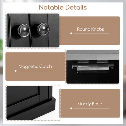 Dreamade 4 Door Kitchen Pantry