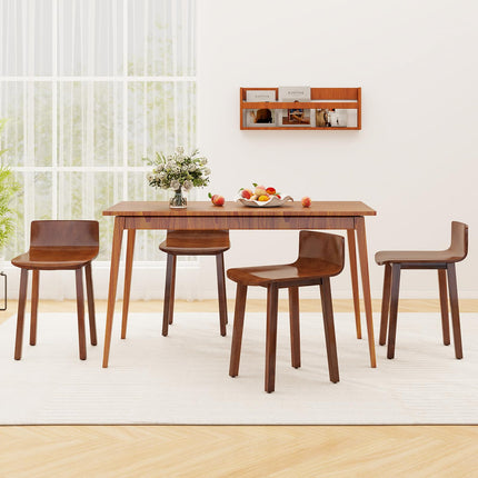 Dreamade Wood Dining Chairs Set of 2/4 Farmhouse Kitchen Dining Room Chair