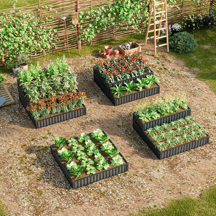 Dreamade 3 Tier Raised Garden Bed