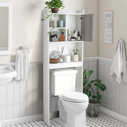 Dreamade Over-The-Toilet Space-Saving Storage Cabinet