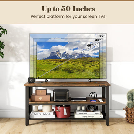Dreamade TV Stand for Bedroom, Entertainment Center for TVs up to 50”