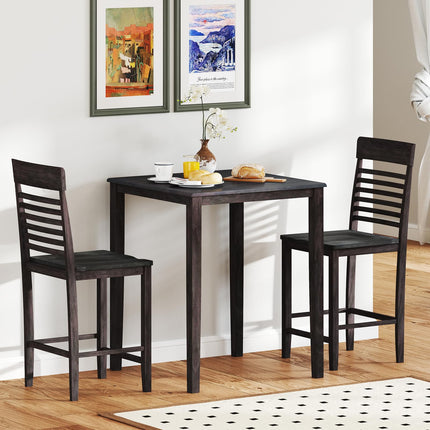 Dreamade 3-Piece Dining Table Set for 2 for Small Place