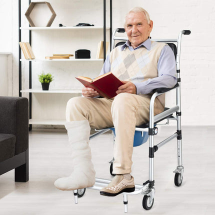 Dreamade 3 in 1 Lightweight Shower Commode Wheelchair