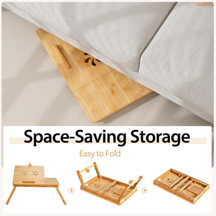 Dreamade Bamboo Laptop Desk