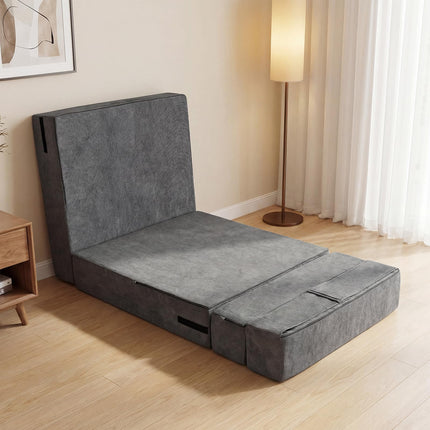 Dreamade 4-in-1 Folding Sofa Bed | Convertible Sleeper Chair for Adults