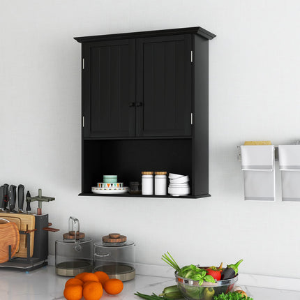 Dreamade Bathroom Wall Mounted Cabinet - Storage Cabinet w/Adjustable Shelf