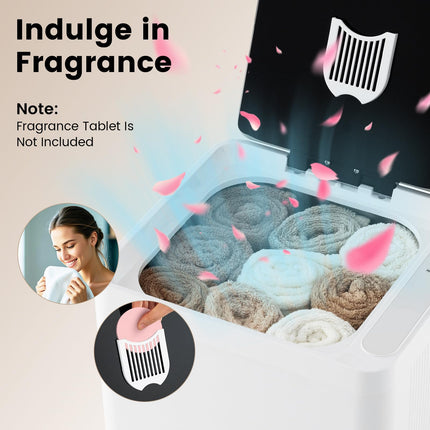 Dreamade Towel Warmer for Bathroom, 23L Luxury Towel Warmer Bucket with LED Screen