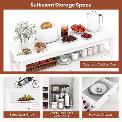 Dreamade Bar Cabinet with Storage