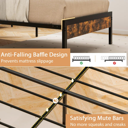Dreamade Full Size Bed Frame