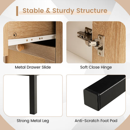 Dreamade Buffet Cabinet with Storage