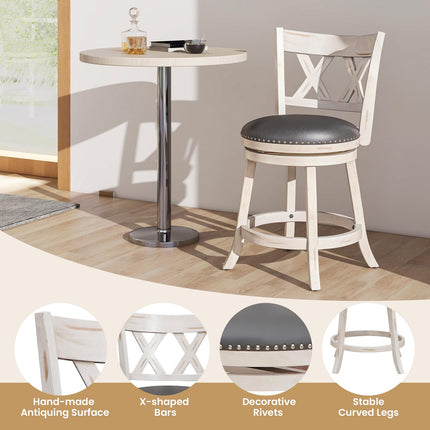 Dreamade 25.5" Bar Stools Set